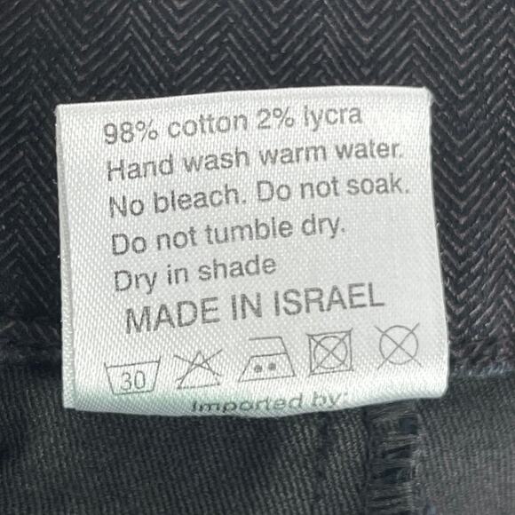 BEVY FLOG Dafna Black Pants Size 28 - Picture 7 of 7